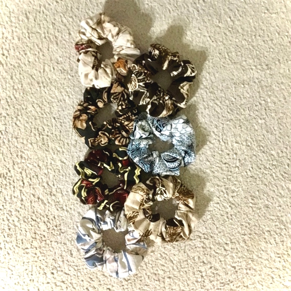 Batik Scrunchies